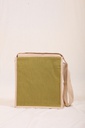 100% organic cotton handmade vibrant jhola bag