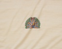 Off-White Radha krishna rasleela hand painted cotton kurta