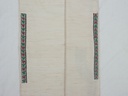 Ivory animals pattern hand painted cotton kurta