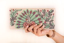 Jute Hand painted Madhubani clutch bag for special occasions