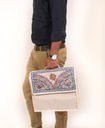 Quirky design hand painted laptop bag