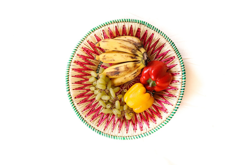 Sturdy Handcrafted sikki plates