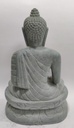 White Budhha Sculpture ( Bhumisparsh Mudra)