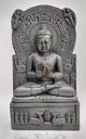 Black Budhha Sculpture in Dharmachakra Mudra (copy)