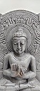 Black Budhha Sculpture in Dharmachakra Mudra (copy)