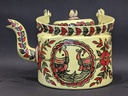 Madhubani Painted Tea Kettle 03