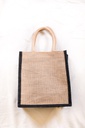 Handmade jute lunch bag for tiffin and essentials
