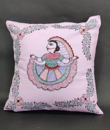 [SG/KK/CCC/05] Madhubani painting Cushion cover 05