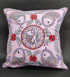 [SG/KK/CCC/06] Madhubani painting Cushion cover 06