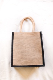 Handmade jute lunch bag for tiffin and essentials