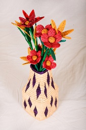 Eco-friendly sikki flower vase